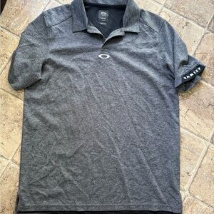 Oakley Men's Charcoal Polo Shirt